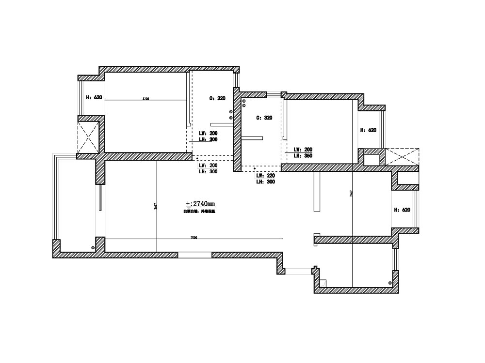 中建福地星城126平現(xiàn)代風格裝修效果圖